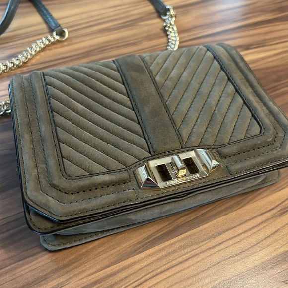 Rebecca Minkoff Small Love Nubuck Crossbody - Picture 5 of 16